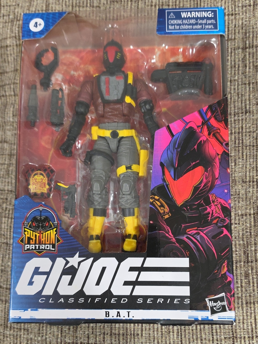 Gi Joe Classified Series B.A.T. python Patrol